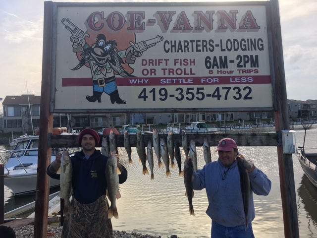 Lake Erie Island Hopper fishing charters, Port Clinton
