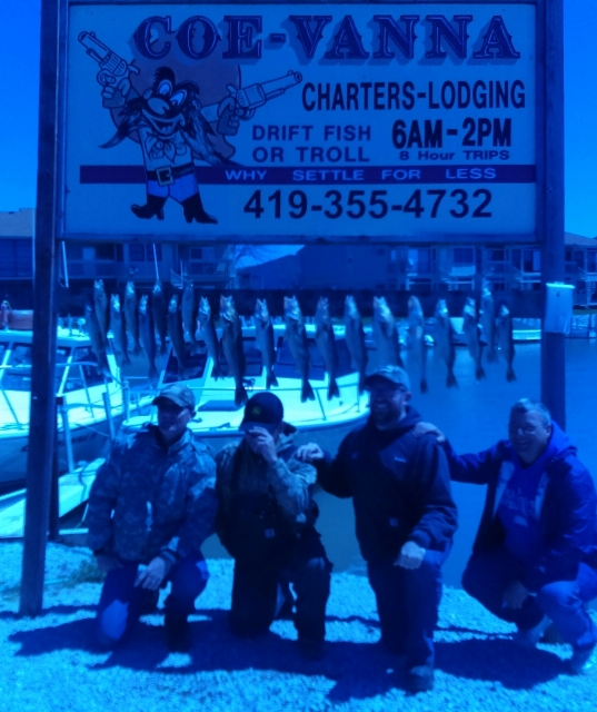 Port Clinton walleye fishing charters