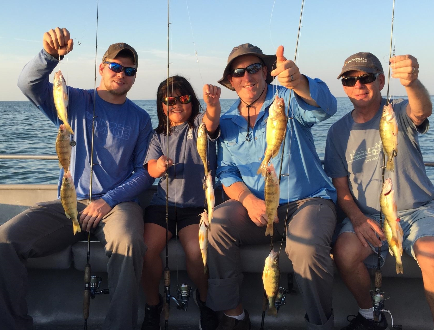 Lake Erie Perch Fishing Charter Boats Port Clinton