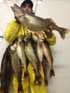 Lake Erie Walleye Charter Fishing