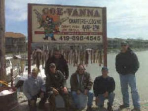 Lake Erie charter fishing