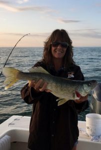 Lake Erie walleye fishing charters