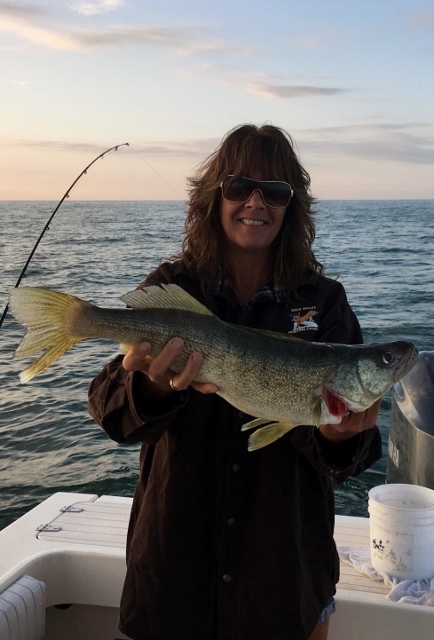 walleye fishing charters on Lake Erie