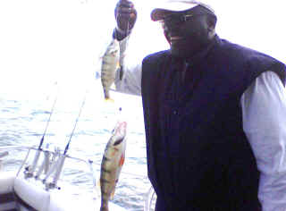 Fishing for yellow perch near Port Clinton