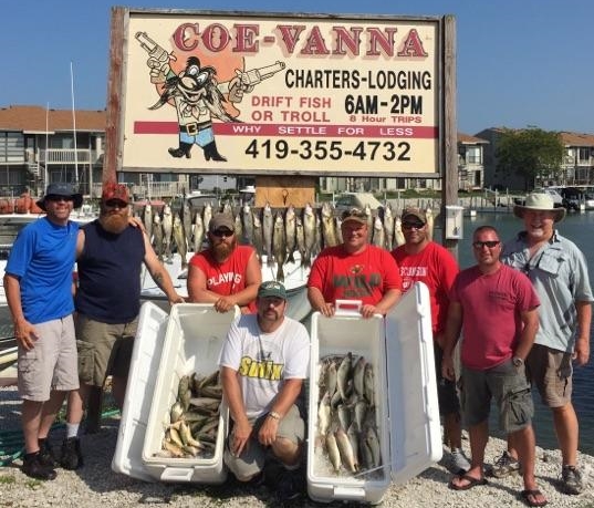 Lake Erie Walleye Fishing