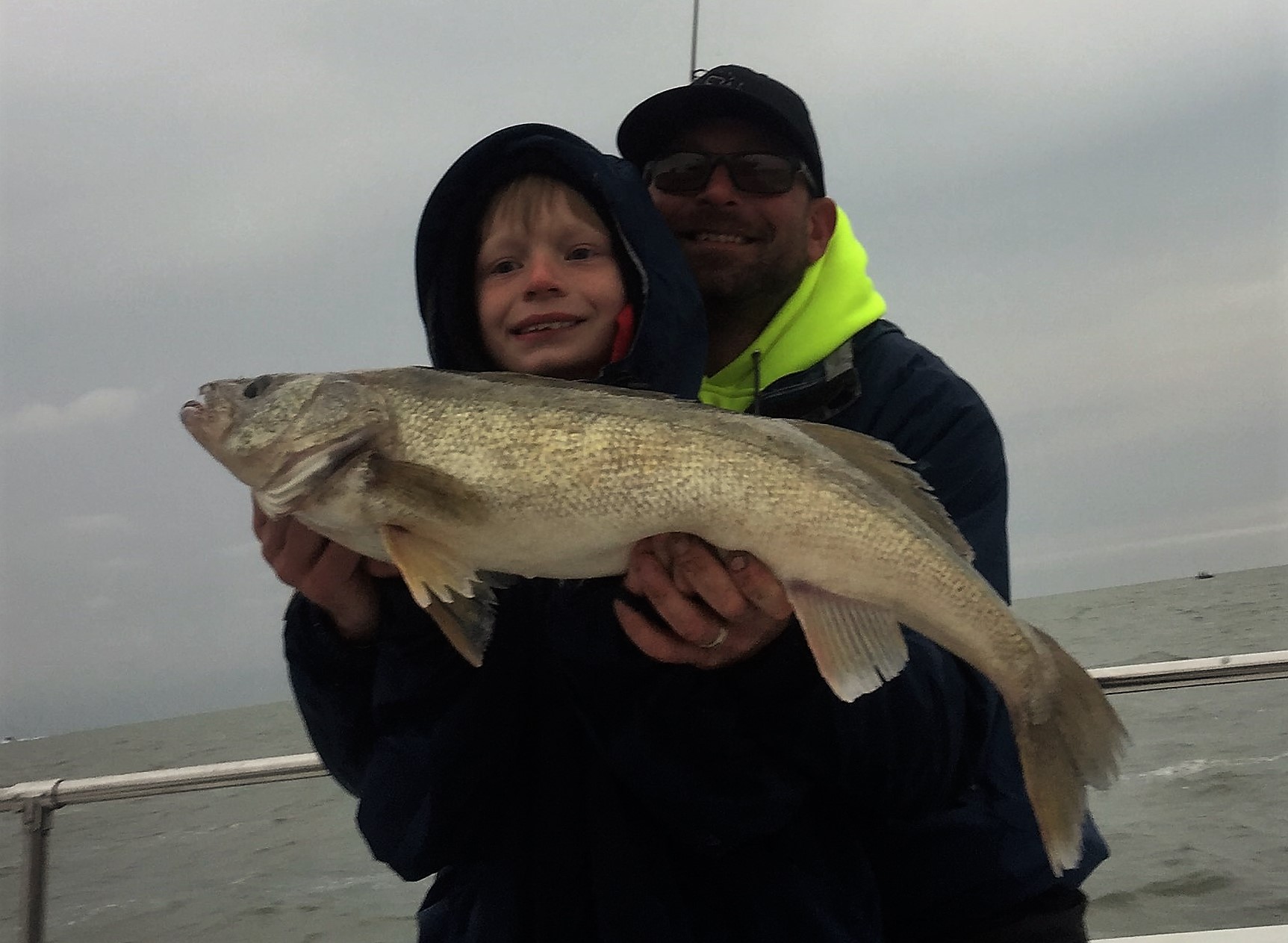 charter boat fishing on Lake Erie