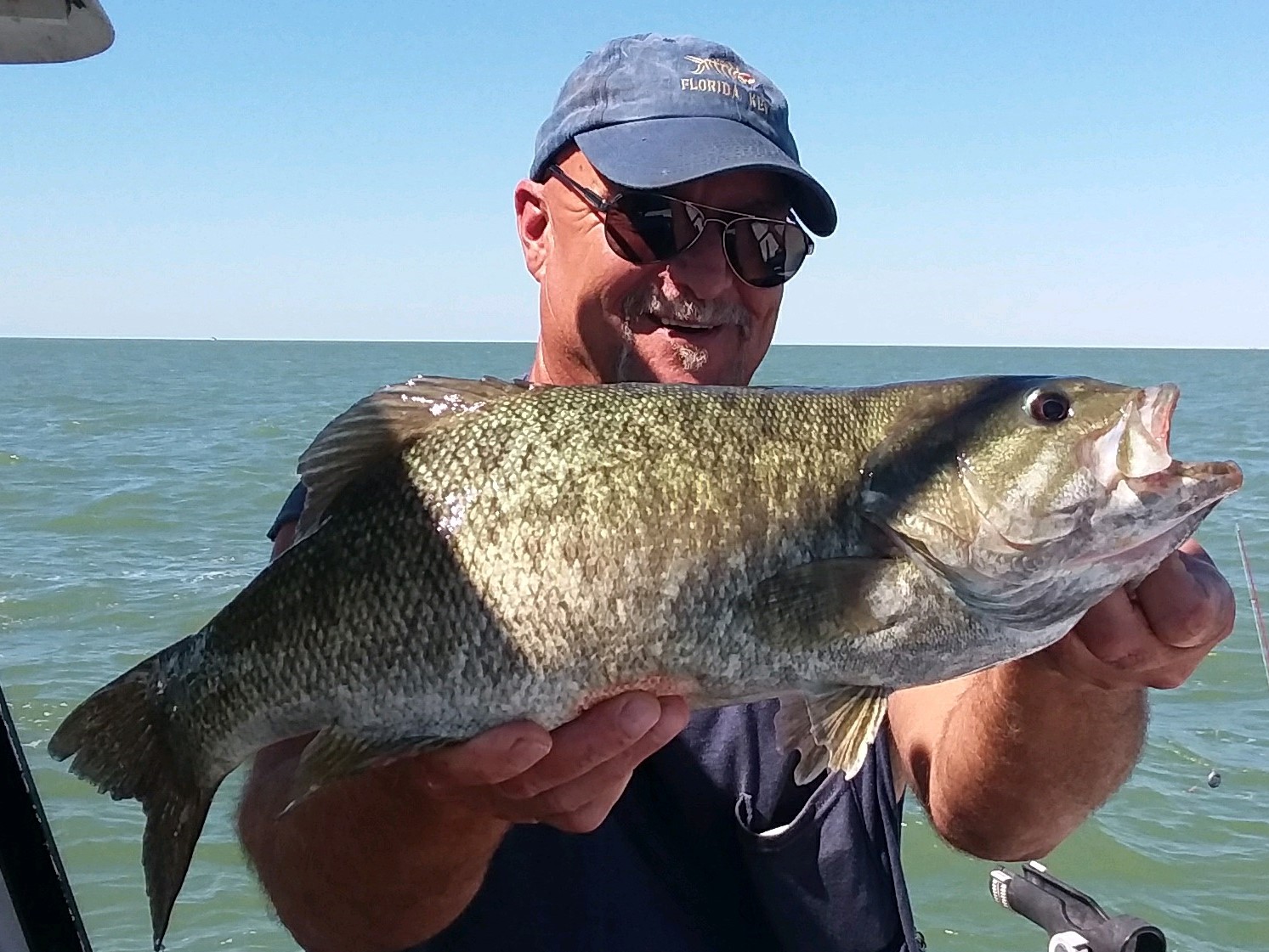 Lake Erie Bass fishing
