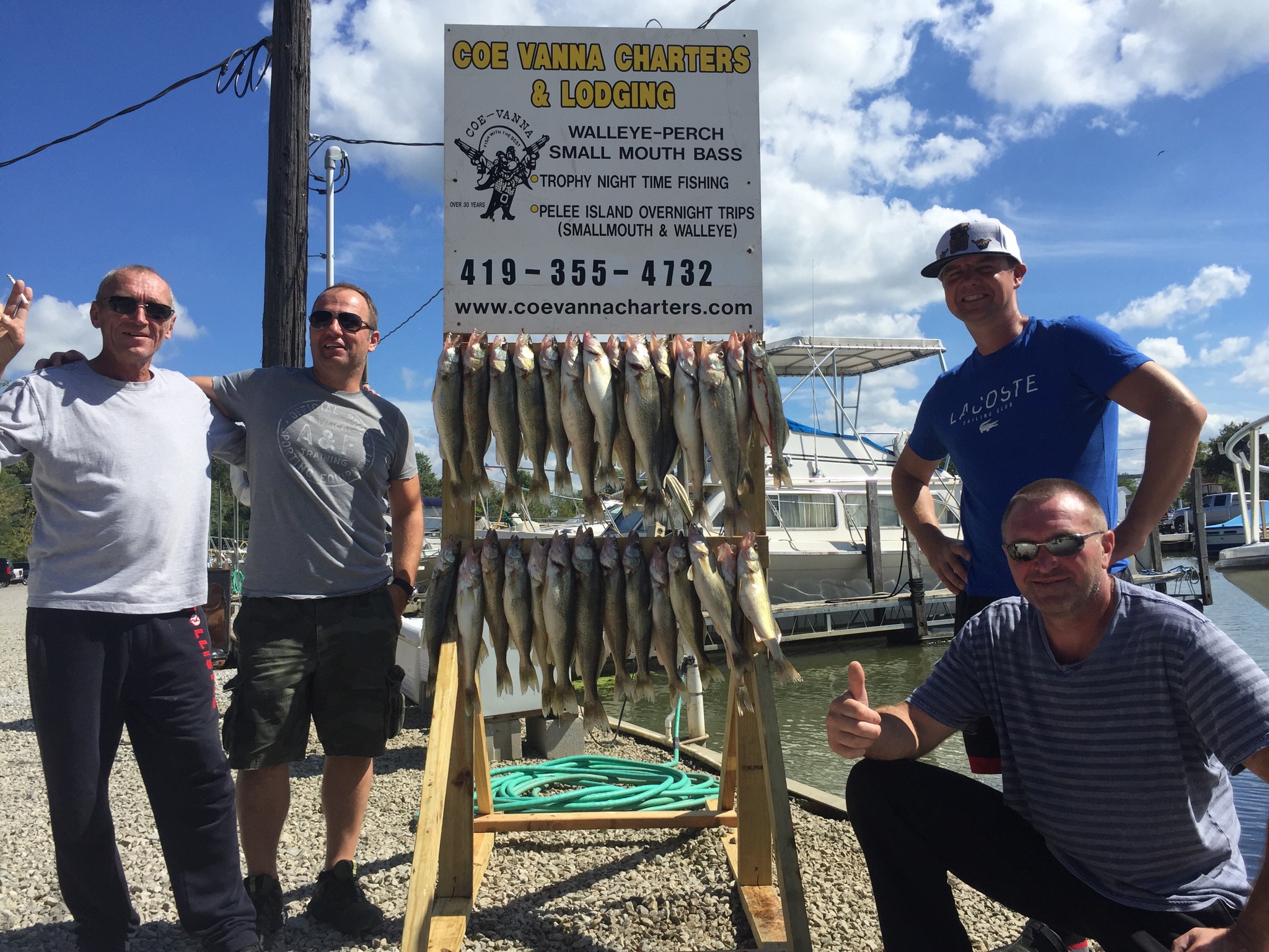 Lake Erie Fishing boat charters Port Clinton