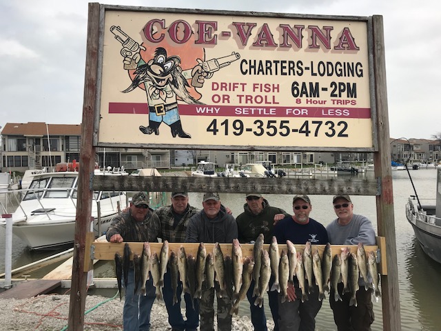 Fishing Charters on Lake Erie