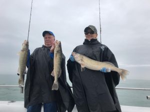 walleye fishing charters on Lake Erie