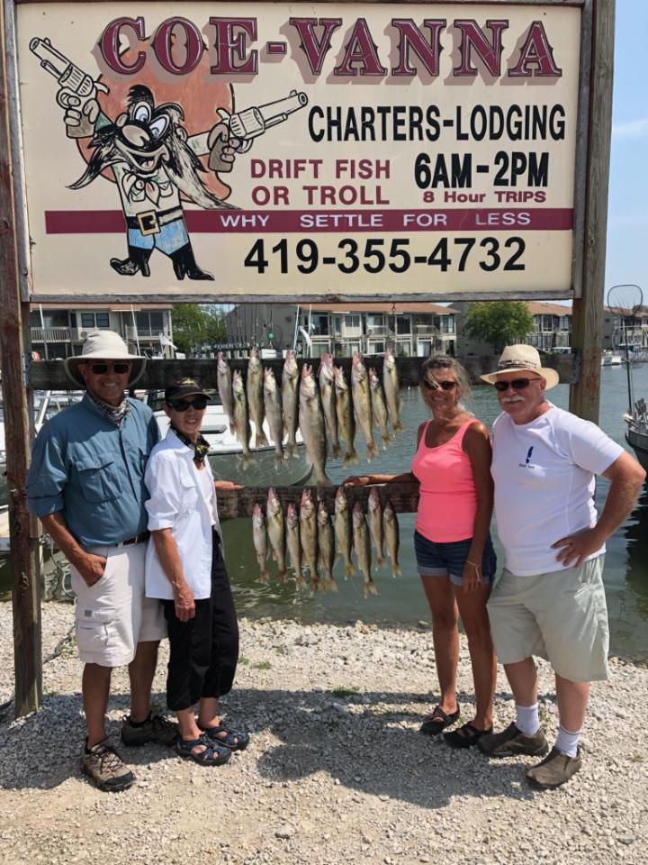 Lake Erie walleye fishing 