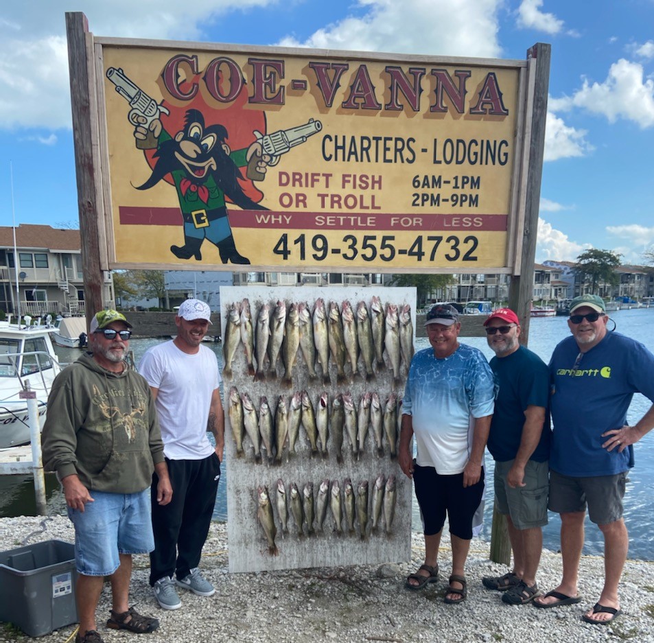 Lake Erie - Walleye Fishing Charters