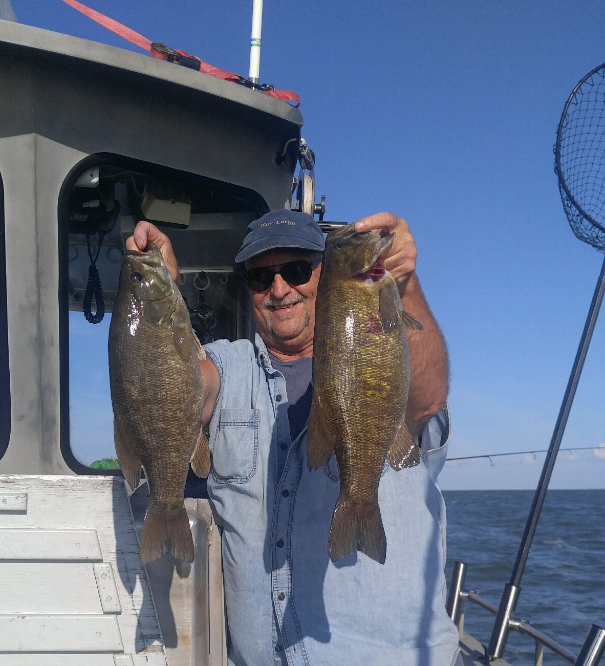 Lake Erie smallmouth bass charters