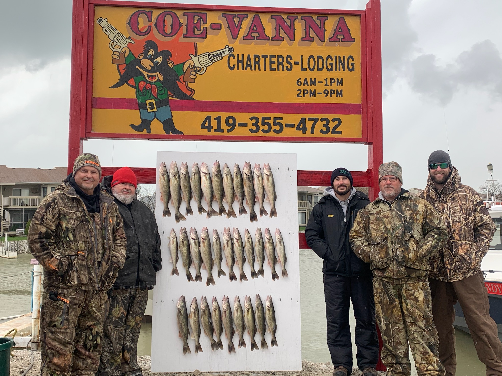 Fishing charter boats | Lake Erie Port Clinton