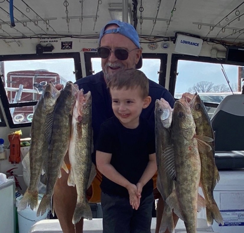 One of the Best Lake Erie fishing charters east of Cleveland