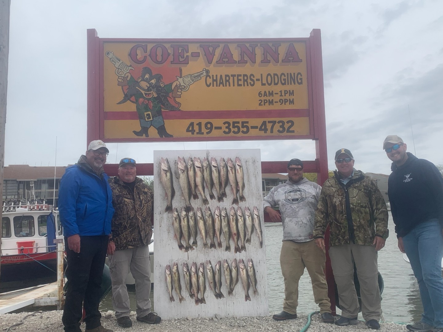 Fishing Charters on Lake Erie