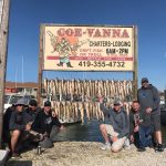 Walleye charters on Lake Erie